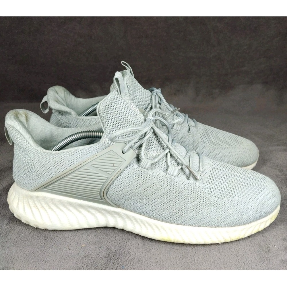AKK‎ Womens Gray Lightweight Walking Sneakers Size 12